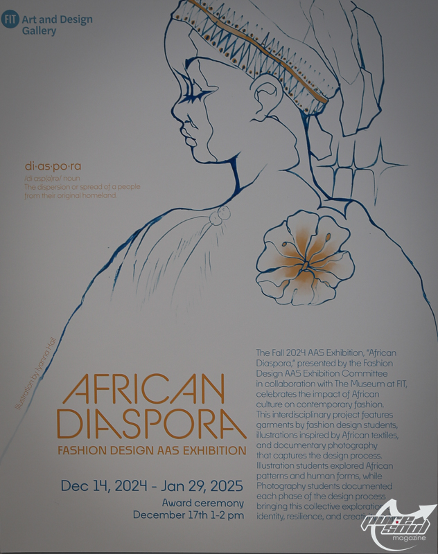 African Diaspora – F.I.T. Fashion Design AAS Exhibition 2025.